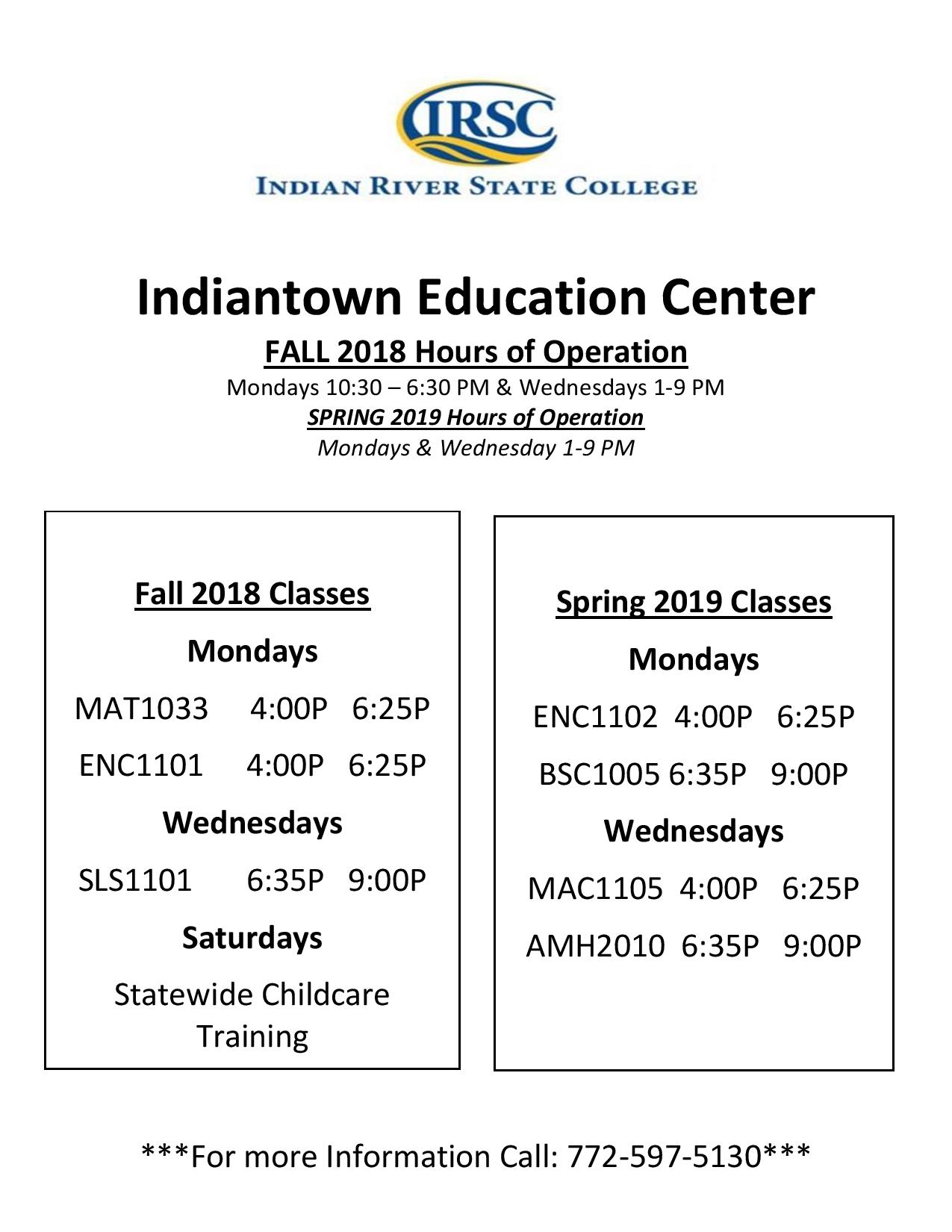 Indiantown Chamber of Commerce Education